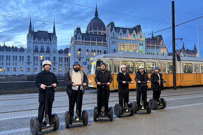 3 Hours Budapest Segway Grand City Tour Buda, Margaret and Pest - Stop 1 to Stop 3: Segway BP, then Erzsebet Bridge and Gellert Monument views