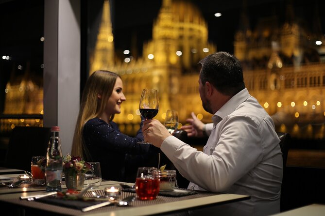 4 Course Dinner Cruise with Operetta, Folk Show and Welcome Drink - Seating, Window Views, and the Sound Reality