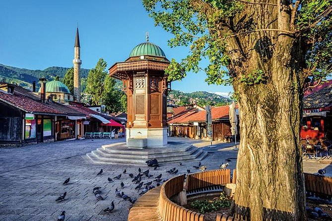 7 Days Balkan tour to historic Croatia and Bosnia Herzegovina - Sarajevo and the Latin Bridge: history you can walk through