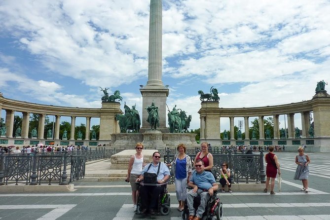 Accessible Budapest Tour - The Danube Crossing and Buda Castle Terrace Views
