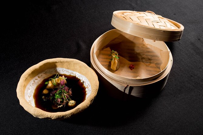 Audio visual multi-sensory chefs journey dinner experience - Service and pacing: small group energy, not mass-market food