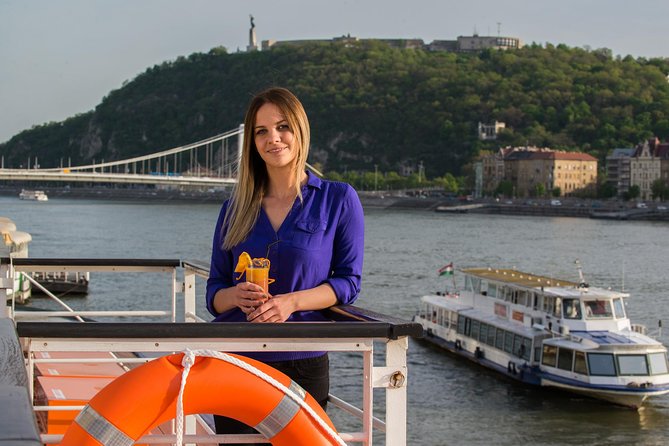 Booze Cruise Budapest Sightseeing Danube Cruise - Margaret Island and the three-way bridge connection