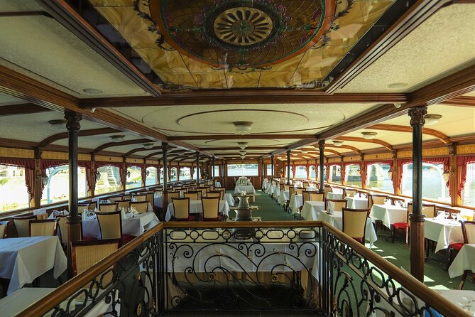 Bottomless Brunch and Cruise with Prosecco in Budapest - The buffet brunch spread: eggs, pâté, cheese, pastries, and fruit