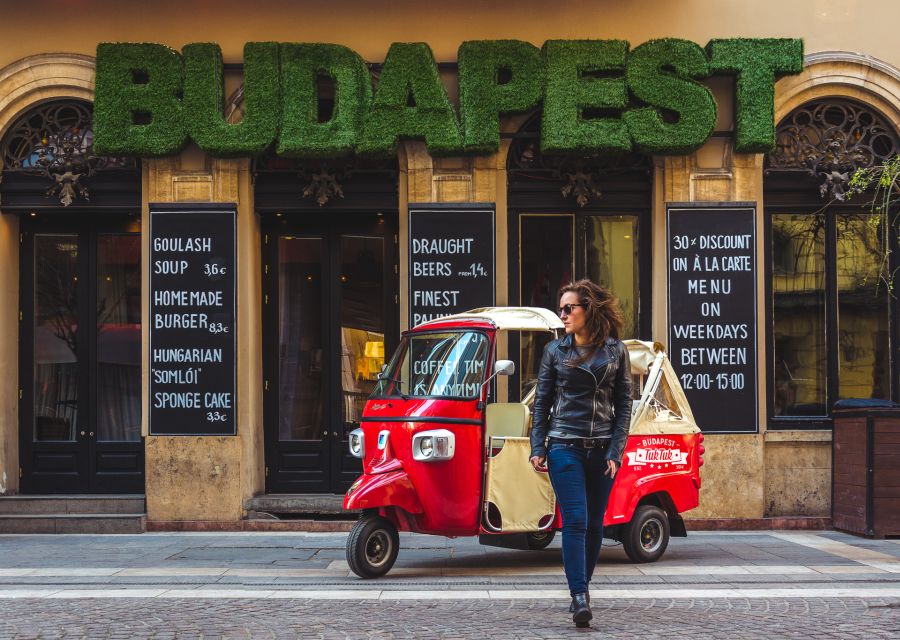 Budapest: 2-Hour Private TukTuk Tour - Food, Drinks, and Photo Breaks at the Pace You Set
