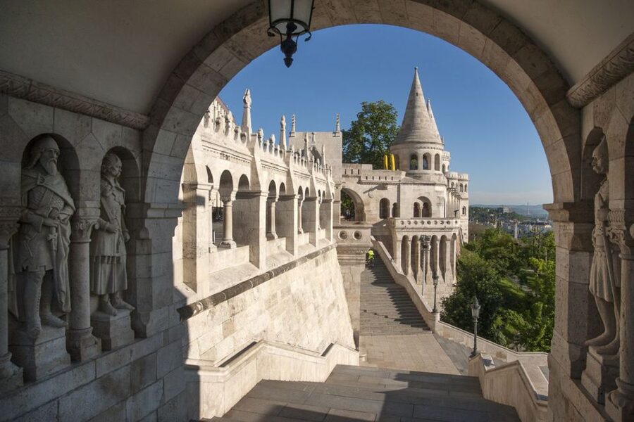 Budapest: Buda Castle District Walking Tour - Fishermen’s Bastion and Danube views that match the bridges