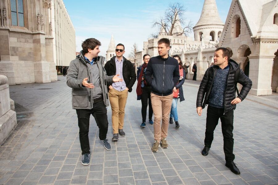 Budapest: Buda Castle District Walking Tour with a Historian - András Hadik and the quiet drama of statues