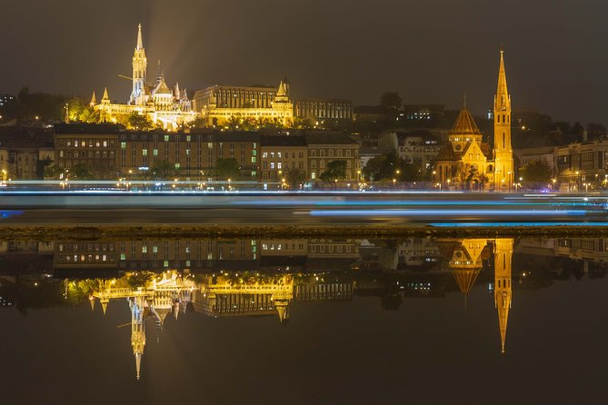 Budapest by night - private driving tour - Stop 1: Citadella, Budapest’s Highest City-Centre View