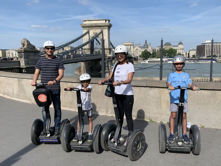 Budapest: City Highlights Segway Tour - Elizabeth Bridge to the Castle District: the first wow factor