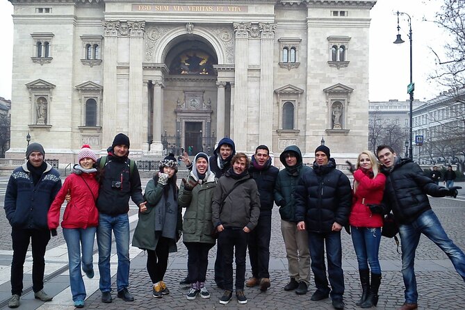 Budapest City Landmarks Walking Tour in 2 Hours - St. Stephen’s Square and the fat policemen art, plus Budapest food reality checks