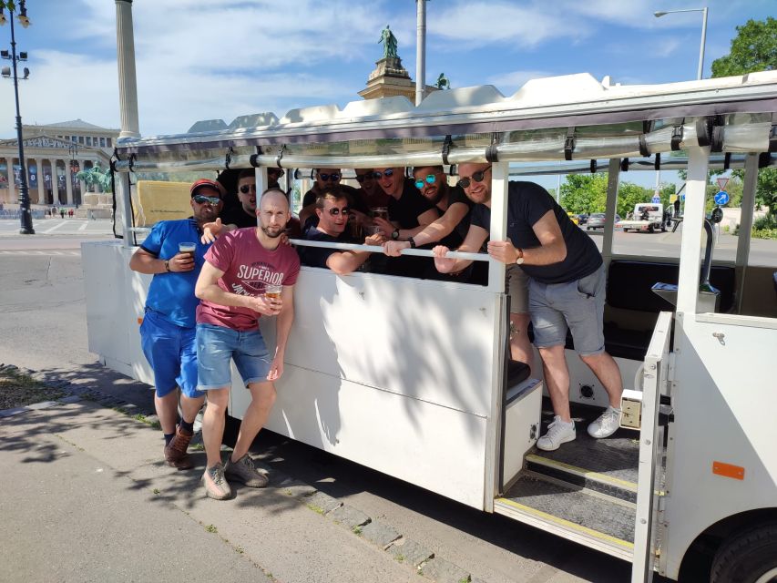 Budapest: eBeerBus Sightseeing Tour - The route in plain terms: what each stop adds