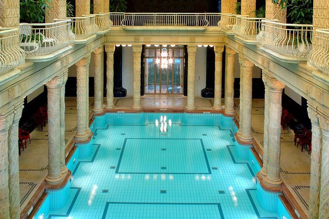 Budapest Gellert Thermal Spa Full Day Ticket with Cabin or Locker - The pool circuit: 13 thermal pools, steam rooms, sauna, and cold plunge
