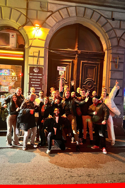 Budapest: Guided Bar Crawl with 1 Hour Open Bar and Shots - How the 5-hour crawl actually plays out in Budapest