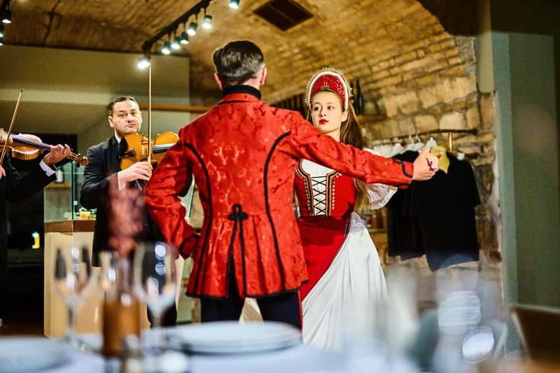 Budapest: Hungarian Folk Dance & Concert with Dinner Option - Dinner and drinks: Menu A vs. vegetarian, plus what you actually get