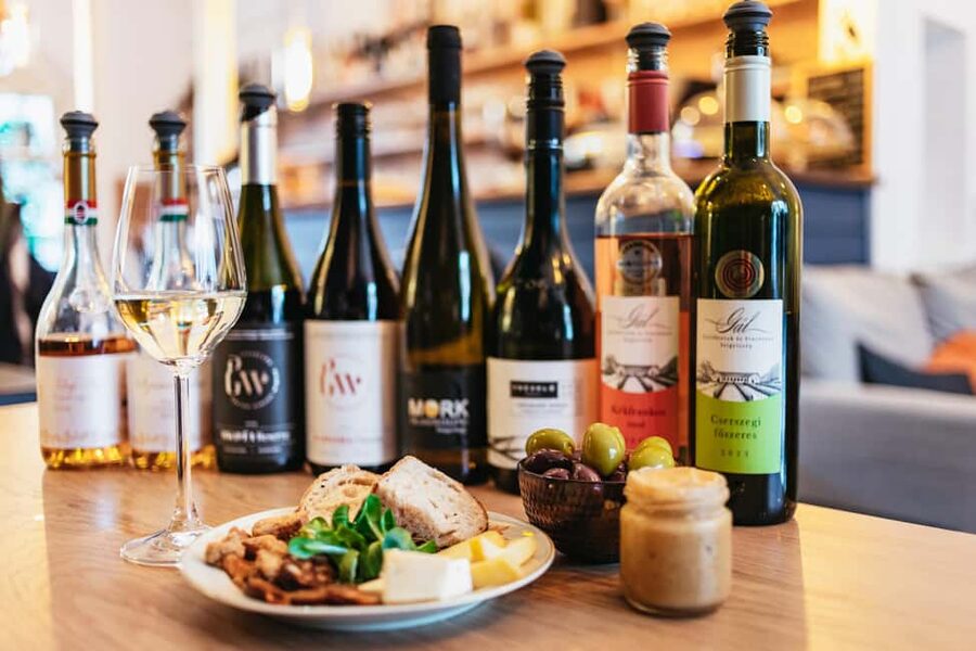 Budapest: Hungarian Wine Tasting with 7 Wines and Tapas - The wine lineup, from cserszegi fűszeres to furmint and beyond