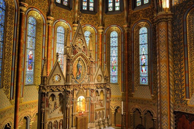 Budapest: Matthias Church Entry Ticket - Stepping inside: stained glass, frescoes, and space that sounds good