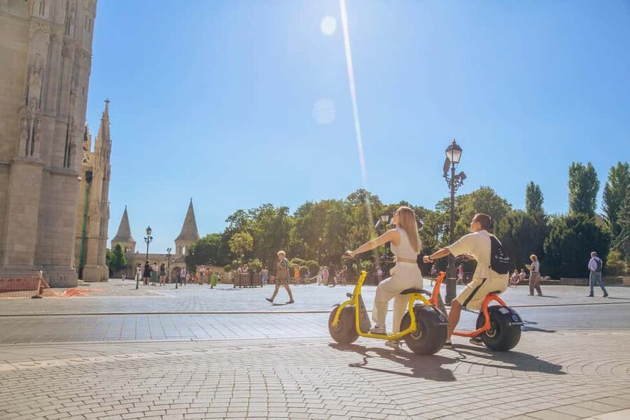 Budapest: MonsteRoller E-Scooter Tour - Where you will actually go: Margaret Island, Citadel views, and Castle area routes