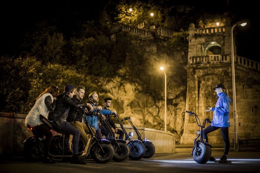 Budapest: Night Tour on MonsteRoller e-Scooter - Getting Started Near Deák Ferenc tér