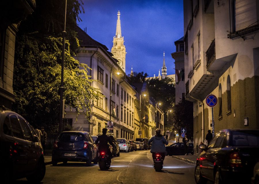 Budapest: Night Tour on MonsteRoller e-Scooter - Safety Briefing and Scooter Training for Real-Life Riders