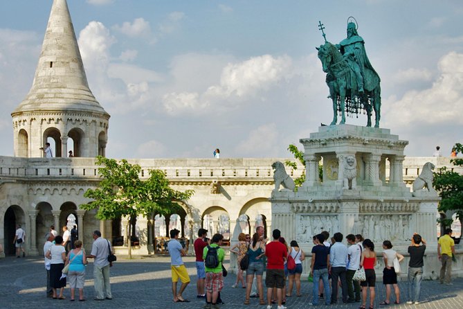 Budapest Orientation Walking Tour - Fountain of King Matthias and Sandor Palace: quick hits with strong visual payoff