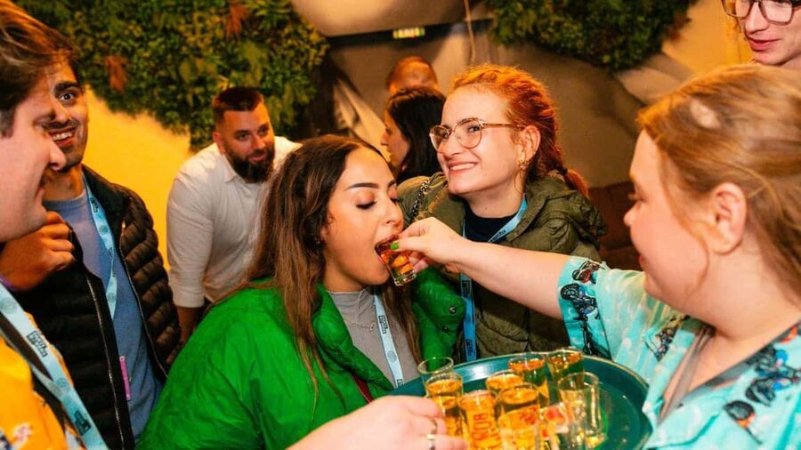 Budapest: Party District Bar-Hop with 2hr Unlimited Drinks - Three bar stops: how your guide keeps it from feeling repetitive