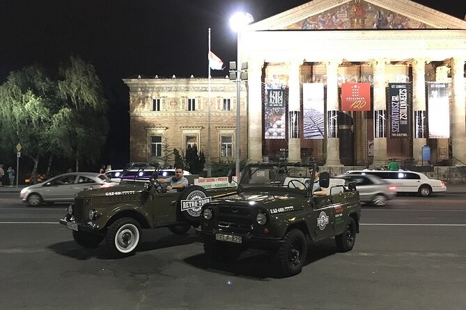 Budapest: Private City Tour with a Vintage Russian Jeep - Riding a vintage Russian jeep through Budapest, not around it