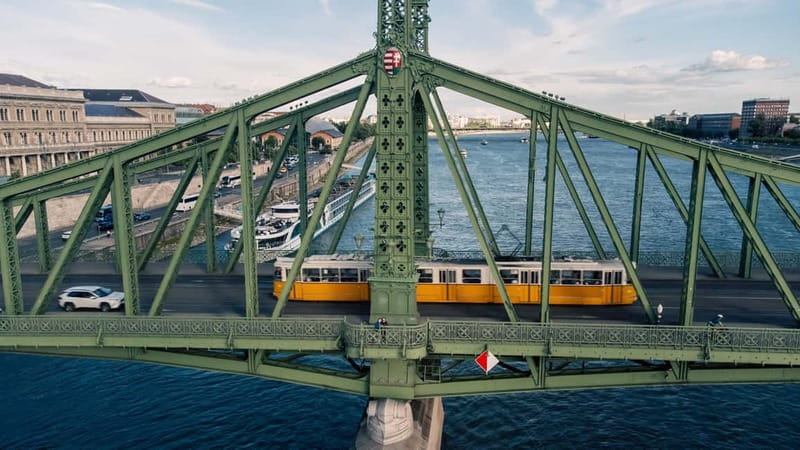 Budapest: Private Drone Photo Walking Tour with Photos - Where you start: Fővám tér and heading toward Liberty Bridge