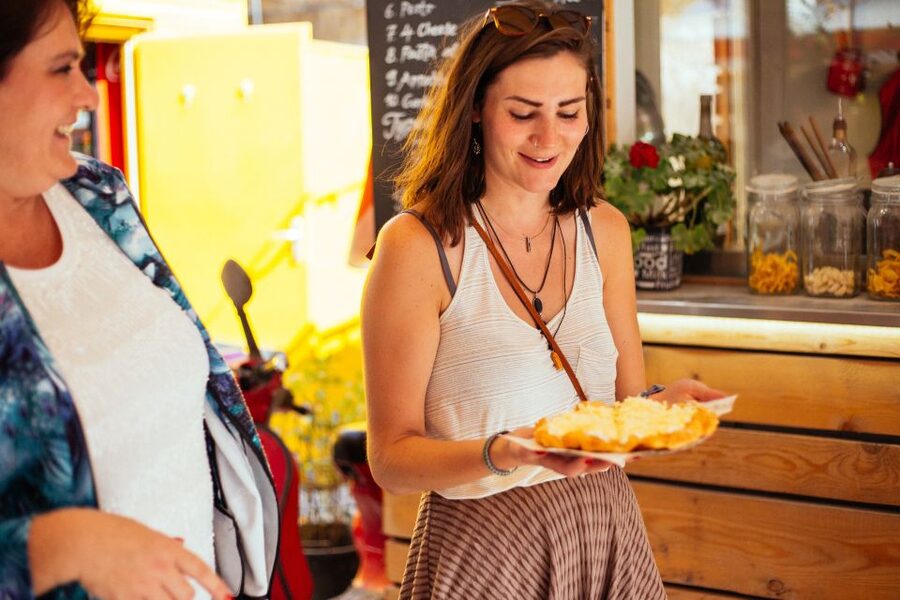 Budapest: Private Food Tour – 10 Tastings with Locals - Chasing the Classics: Chimney Cake and Lángos