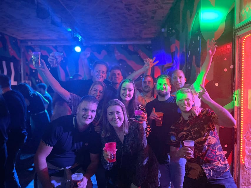 Budapest: Private, Personalized Pub Crawl, 3 drinks included - Stop 1: your first pour at the Beer, Spirits, Wine bar (about 75 minutes)