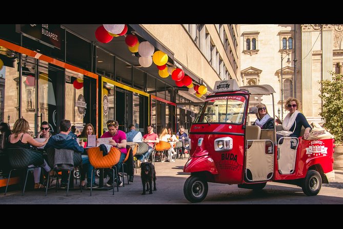 Budapest Private Tuk Tuk Tour with Wine Tasting and Cheese Platter - Gellért Hill: Citadella and the Liberty Statue Photos