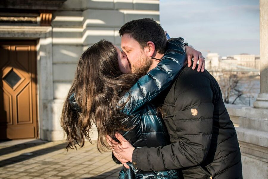 Budapest: Proposal Photos at enchanting Fisherman's Bastion - Where the photos come from: various spots within the Bastion