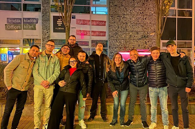 Budapest Pub Crawl & Ruin Bar Tour – Free Shots & VIP Entry - Stop 2: La Siesta Budapest, beer, palinka, and bartender magic