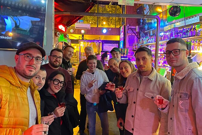 Budapest Pub Crawl & Ruin Bar Tour – Free Shots & VIP Entry - Stop 3: Füge Udvar & Play, big party energy across four rooms
