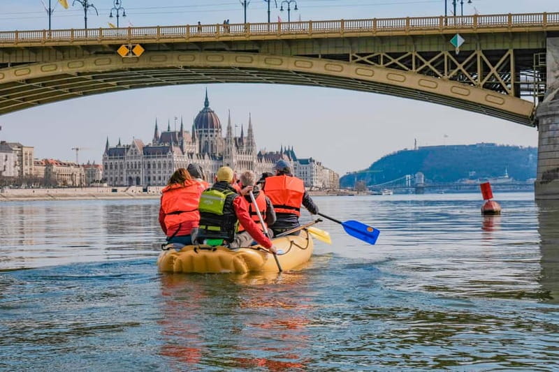 Budapest Rafting - Sunset Cruise - The paddle lesson starts at Árpád fejedelem útja