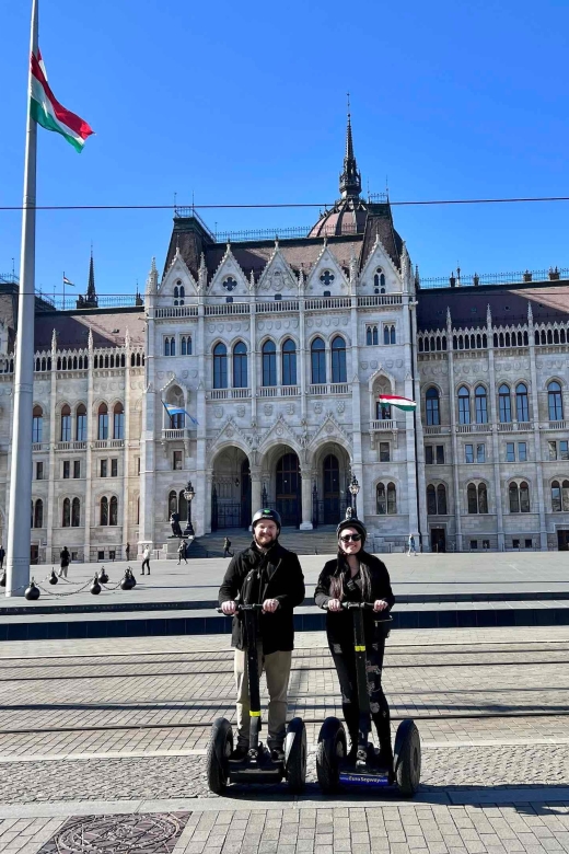 Budapest: Segway Grand City Tour (Buda + Margaret + Pest) 3h - Buda begins with Elizabeth Bridge, then climbs into the Castle Hill world
