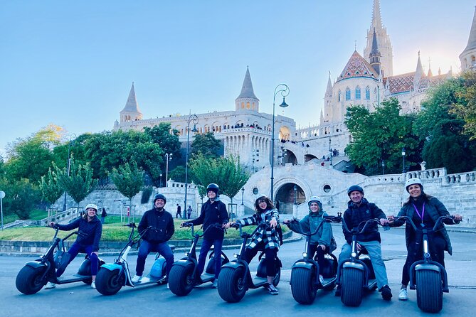 Budapest Small-Group Guided Tour on MonsteRoller e-Scooter - Citadella panoramas and Danube riverbank riding