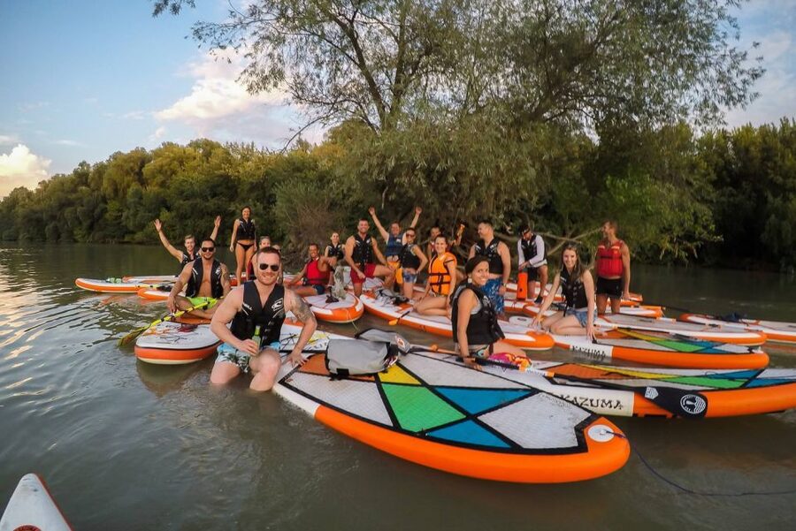 Budapest: Standup Paddleboarding Tour - Paddling the river: calm water, city sights, and an easy rhythm