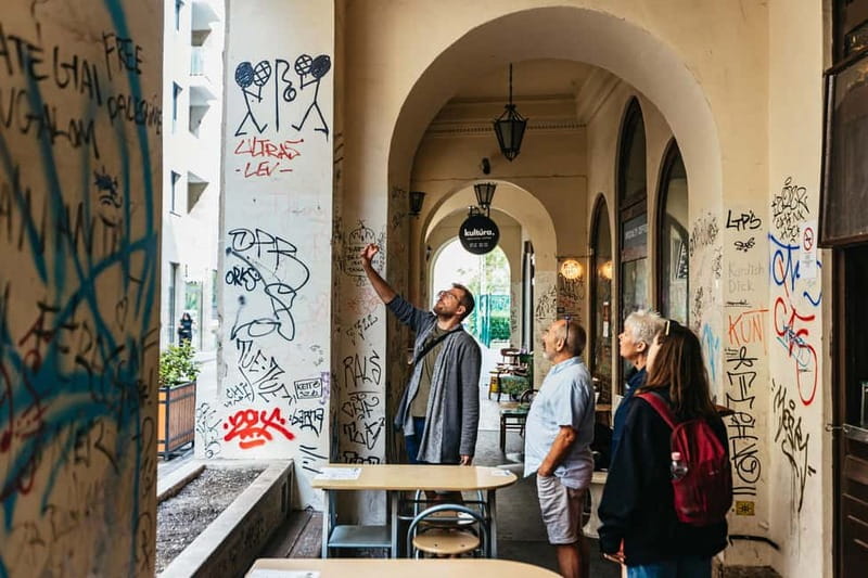 Budapest: Street Art and Underground Movements Walking Tour - The 2-hour wall hunt: a secret stop that makes the meaning stick