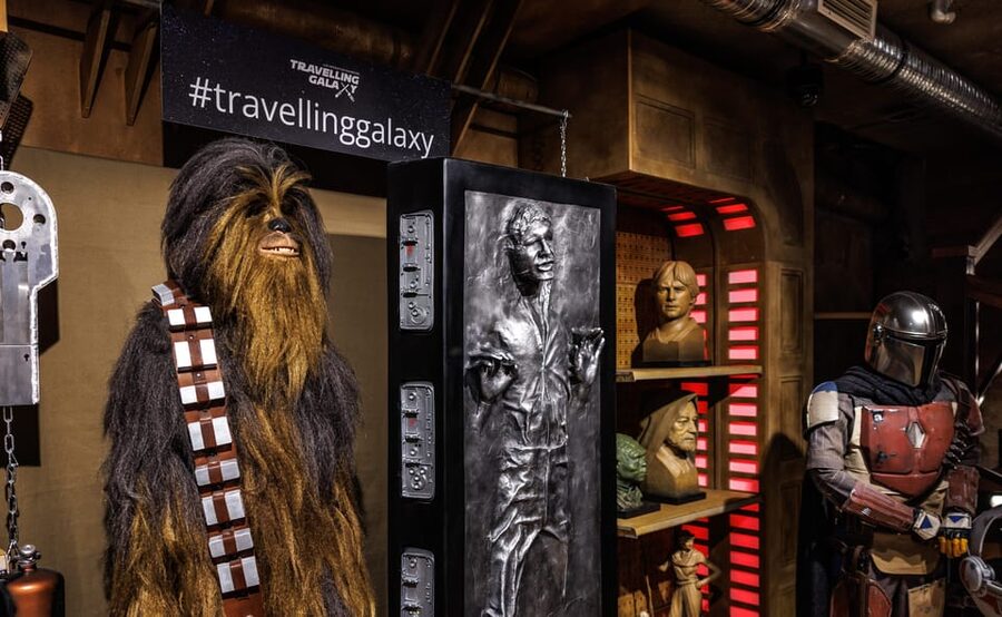 Budapest: Travelling Galaxy Star Wars Interactive Exhibition - Two floors of displays: how the flow works