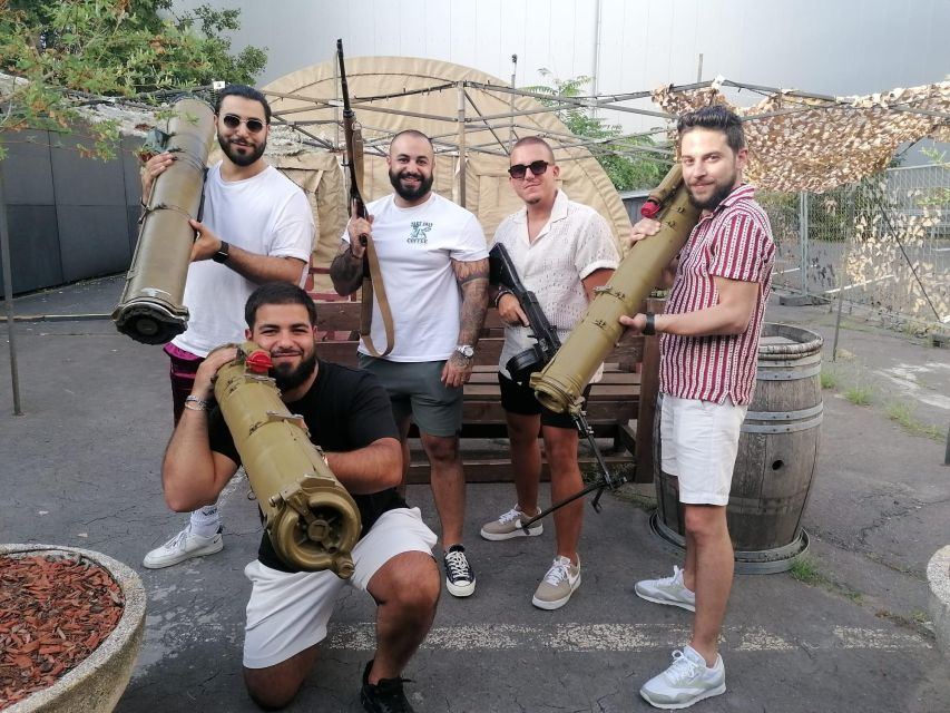 Budapest: UNIQUE EXPERIENCE - Gamer shooting package - Firearms you may try, and the shot plan behind the “gamer” idea