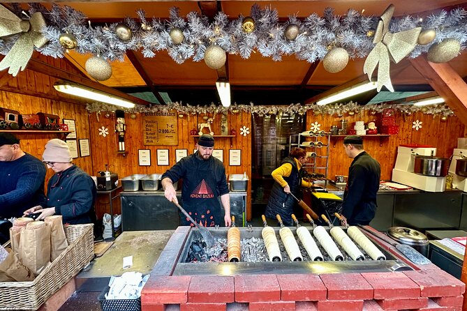 Budapest Wonderland - A Christmas Market Tour with Chimney Cake & Mulled Wine - Vörösmarty Square Christmas Market: where the walking payoff lands