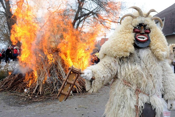 BUSÓJÁRÁS Unesco Heritage Folklore Carnival in Mohács - The Busó primer: masks, wool cloaks, hay trousers, and ritual noise