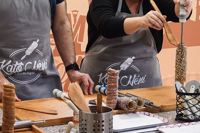 Chimney Cake Workshop Budapest Downtown - Kürtőskalács Class - Rolling in cinnamon, coconut, or sugar, and how to get better results