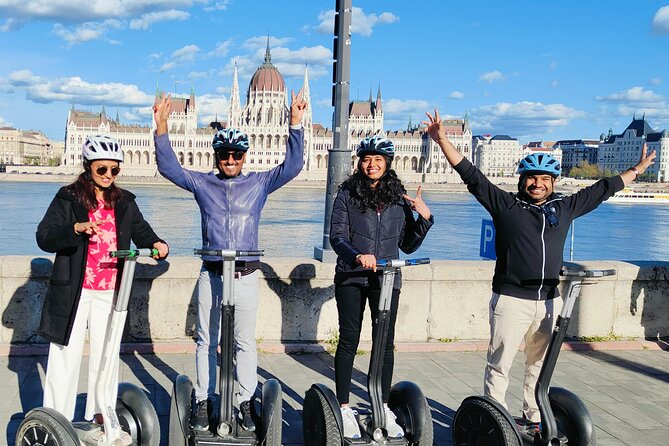 City Segway Tour Budapest Highlights️ (Buda + Pest) - Training at the Start: Helmet On, Confidence Off the Ground