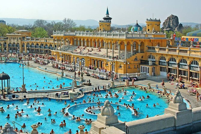Entrance to Szechenyi Spa in Budapest - A realistic 4 to 6 hour plan so you see more than one pool