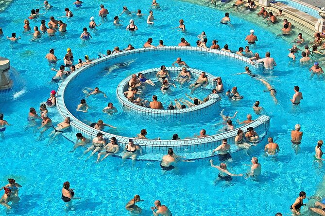 Entrance to Szechenyi Spa in Budapest - Price and value at about $71.97 per person, what you’re really paying for