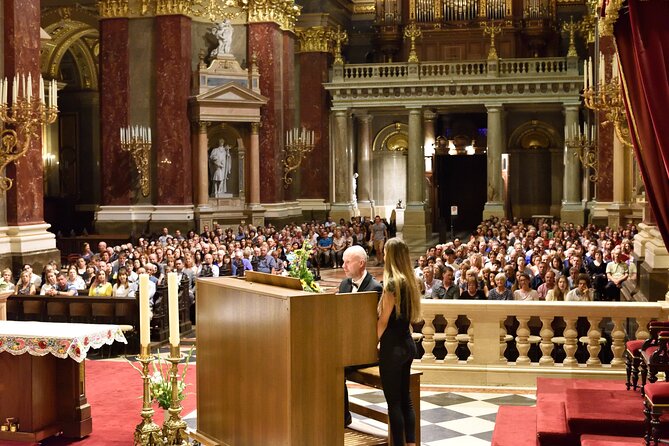 Organ Concert in the St. Stephen's Basilica - If You Add the Danube Cruise: Wine, Landmarks, and Dinner or Drinks