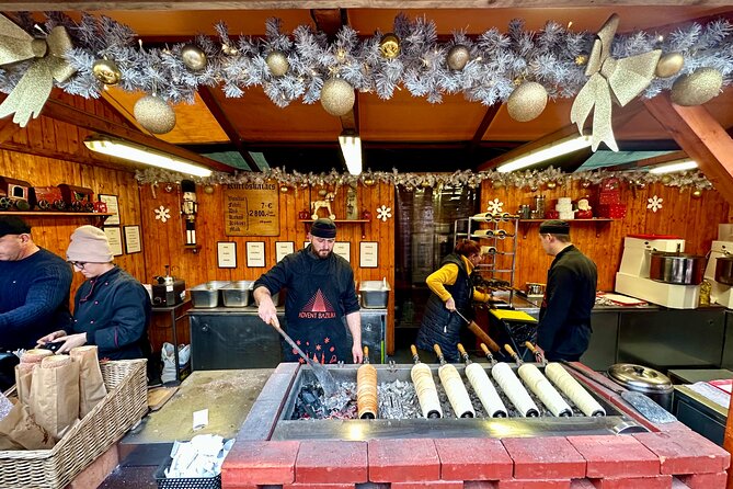 Private Budapest Christmas Market Tour with Chimney Cake & Mulled Wine - Pickup at your address, but expect real walking