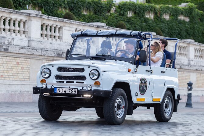 Private Budapest City tour with Classic Russian Jeep or G-Wagon! - Széchenyi Chain Bridge and the first big Danube crossing you feel in your bones