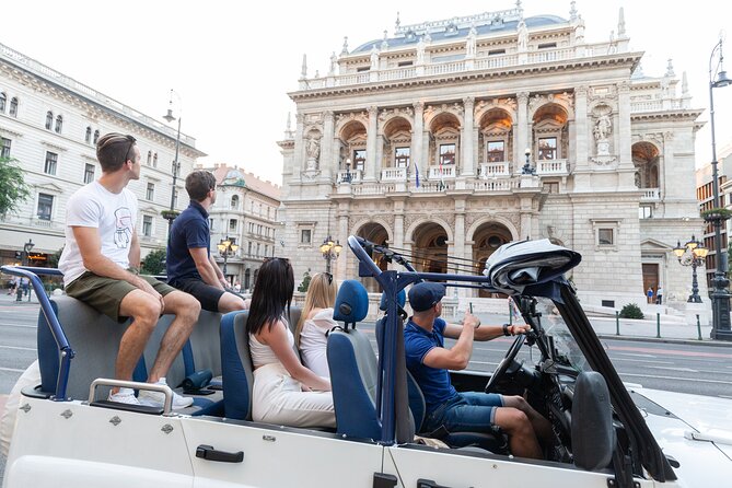 Private Budapest City tour with Classic Russian Jeep or G-Wagon! - Andrássy Avenue and the Opera House: grand facades from the street-level view