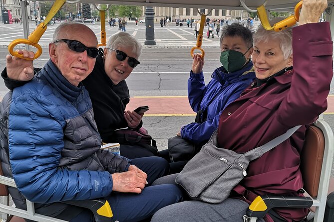 Private Sightseeing Tour using Electric Tuk Tuk Ride in Budapest - National Museum Exterior Photos, Then the Grand Market Hall